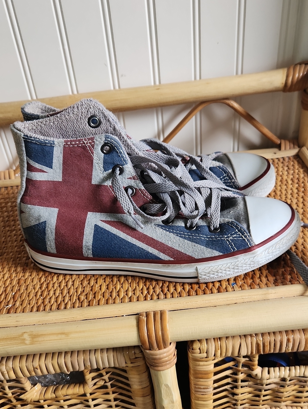 British Flag Converse